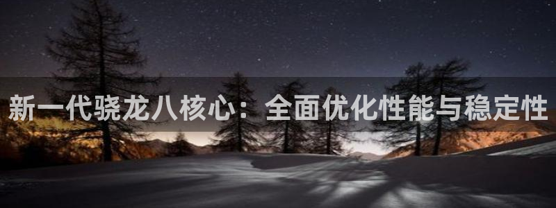 焦点娱乐app哪个模式容易赢：新一代骁龙八核心：全面优化性能与稳定性