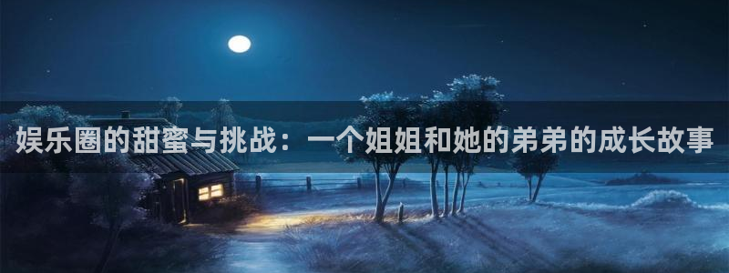 焦点娱乐.ccmpc登录：娱乐圈的甜蜜与挑战：一个姐姐和她的弟弟的成长故事